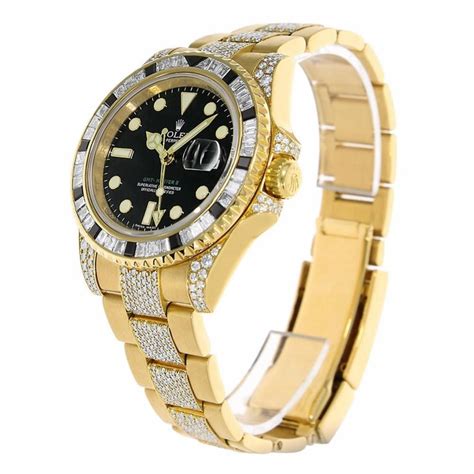 factory diamond rolex gmt